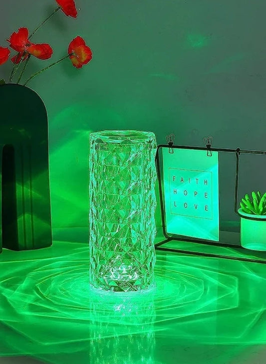 Aesthetic Crystal Touch Lamp