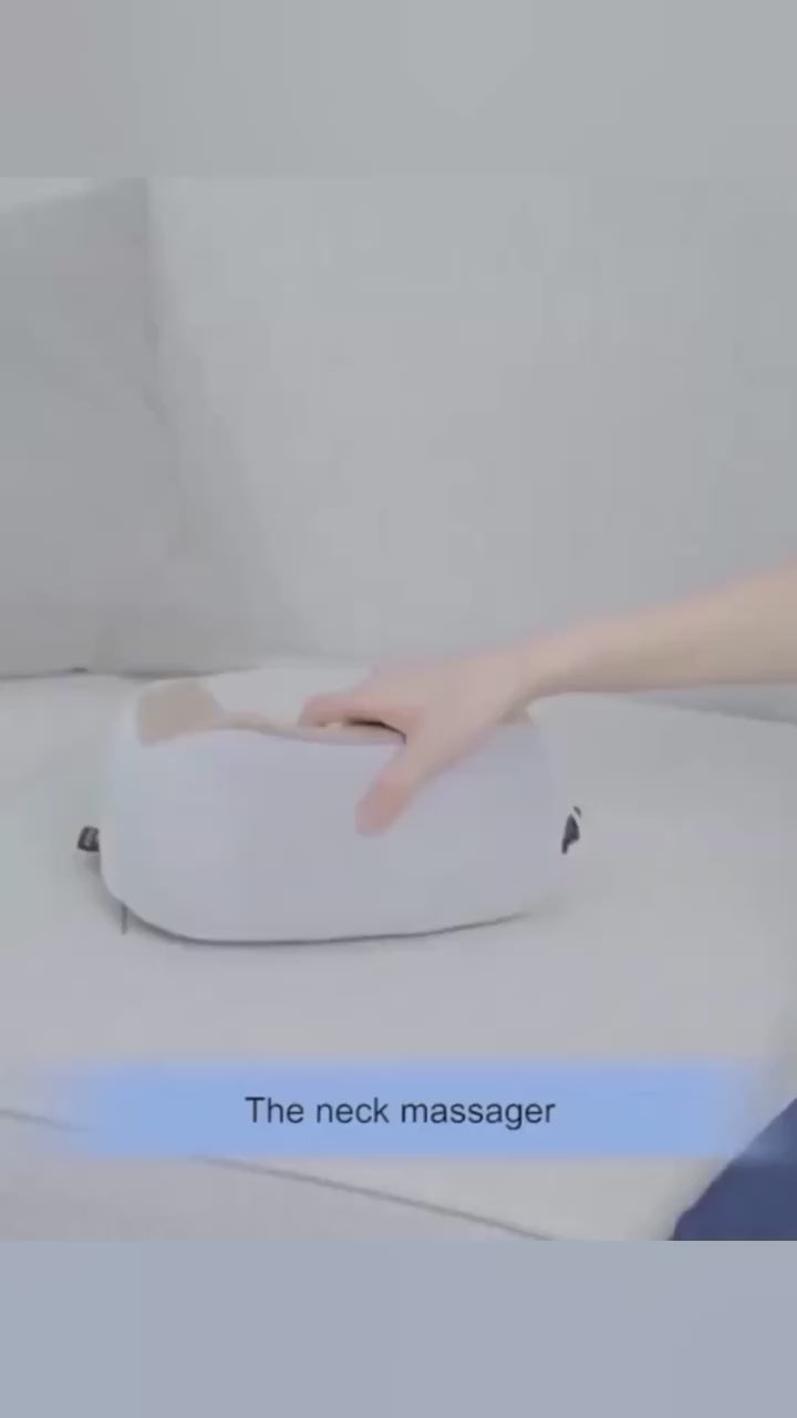 Electric Neck Massager for Pain Relief and Muscle Tension