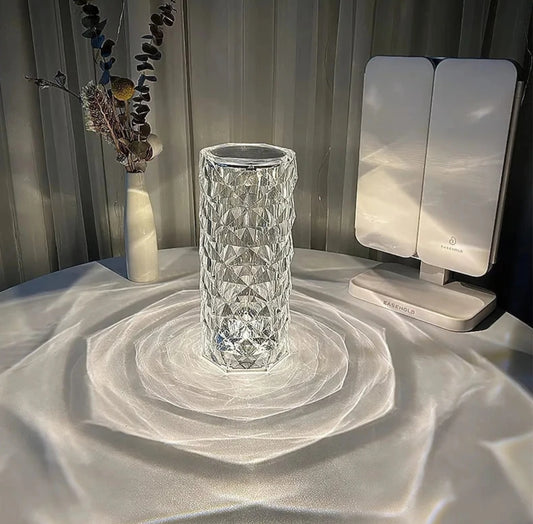 Aesthetic Crystal Touch Lamp