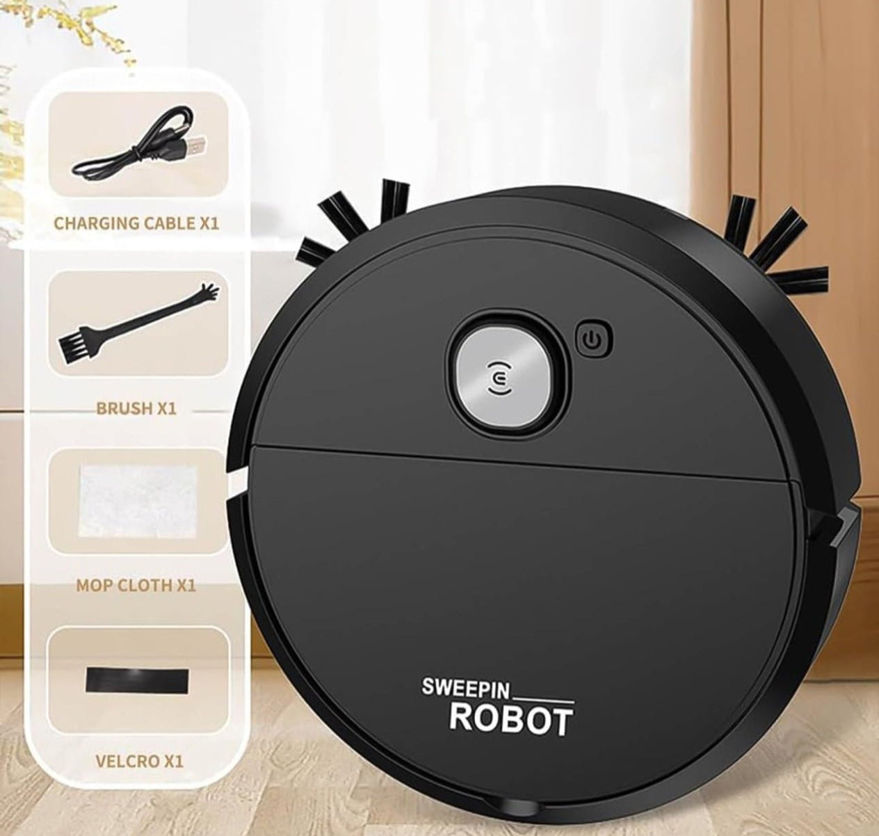 Smart Robotic Floor Sweeper